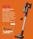 Batterien im V-Markt Prospekt Akku-/Stielsauger AP61CB21DR von AEG im aktuellen V-Markt Prospekt für 149,00 €
