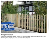 Bauzentrum Borgers Rees - Vorgartenzaun Angebot im Prospekt Vorgartenzaun bei Bauzentrum Borgers im Rees Prospekt für 24,99 €