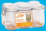 Lot de 6 bocaux 1L dont 1 offert - Le Parfait en promo chez Intermarché Hyper Lot de 6 bocaux 1L dont 1 offert - Le Parfait dans le catalogue Intermarché Hyper