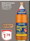 Aktuelle Saft Angebote bei GLOBUS in Siegen (Universitätsstadt) Aktuelles Streuobstsaft Mild Angebot bei GLOBUS in Siegen (Universitätsstadt) ab 1,79 €