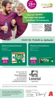 Aktueller mea - meine apotheke Prospekt "Unsere September-Angebote" Seite 1 von 4 Seiten