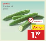 Aktuelles Gurken Angebot bei Netto Marken-Discount in Bremerhaven ab 1,19 €