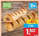 Geflügelrolle bei Netto Marken-Discount im Vellmar Prospekt für 1,29 €