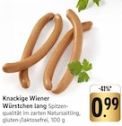 Knackige Wiener Würstchen lang im aktuellen EDEKA Prospekt