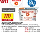 Aktuelle Farbe Angebote bei toom Baumarkt in Moers Aktuelles Das Original 1 l Angebot bei toom Baumarkt in Moers ab 11,99 €