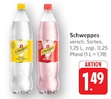 Schweppes bei E center im Aalen Prospekt für 1,49 €