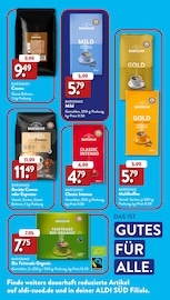 Kaffeebohnen im ALDI SÜD Prospekt in Böblingen Aktueller ALDI SÜD Prospekt mit Kaffeebohnen, "Gutes für Alle.", Seite 28