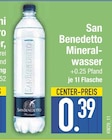 Mineralwasser im EDEKA Prospekt Mineralwasser von San Benedetto im aktuellen EDEKA Prospekt für 0,39 €