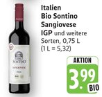 E center Kronau - Bio Sangiovese IGP Angebot im Prospekt Bio Sangiovese IGP bei E center im Kronau Prospekt für 3,99 €