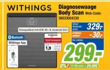 Diagnosewaage Body Scan im Angebot bei expert in Mainz Diagnosewaage Body Scan Angebote von WITHINGS bei expert Mainz für 299,00 €