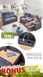 Aktueller Polstermöbel Fischer Prospekt mit Sofa, "FRÜHLINGS-BONUS", Seite 9