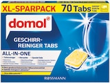 Geschirr-Reiniger Tabs XL-Sparpack Angebote von Domol bei Rossmann Mühlhausen für 5,49 €