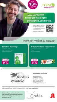 mea - meine apotheke Prospekt der Woche "Unsere November-Angebote" Seite 1, 01.11.2025 bis 30.11.2025 für Waiblingen Aktueller mea - meine apotheke Prospekt "Unsere November-Angebote" Seite 1 von 4 Seiten für Waiblingen