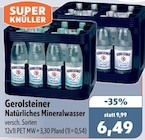 Aktuelle Gerolsteiner Angebote bei aktiv & irma in Oldenburg Aktuelles Natürliches Mineralwasser Angebot bei aktiv & irma in Oldenburg ab 6,49 €
