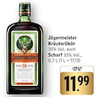 Kräuterlikör Angebote von Jägermeister bei E center Böblingen für 11,99 €