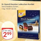 Dresdner Lebkuchen-Konfekt Kirsch Harmonie von Dr. Quendt im aktuellen GLOBUS Prospekt