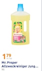 Allzweckreiniger Jung... von Mr. Proper für 1,79 € bei Action im Angebot Allzweckreiniger Jung... von Mr. Proper im aktuellen Action Prospekt