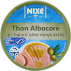 Thon Albacore à l'huile d'olive vierge extra - Nixe en promo chez Lidl Montreuil à 1,37 €
