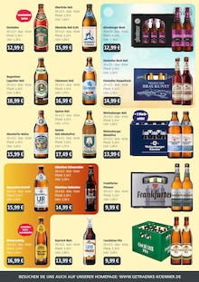 Bier im aktuellen GetränkeLand Mayer Prospekt (Dresden) Bier im GetränkeLand Mayer Prospekt "DIE GETRÄNKEKÖNNER" mit 4 Seiten (Dresden)