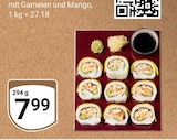 Sushi mit Garnelen und Mango Angebote bei GLOBUS Hof für 7,99 €