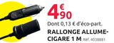 Mr.Bricolage Antibes - Promo Rallonge allume-cigare 1 M Promo Rallonge allume-cigare 1 M à 4,90 € dans le catalogue Mr.Bricolage à Antibes