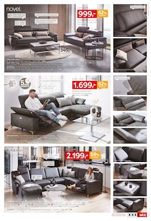 Sofa im XXXLutz Möbelhäuser Prospekt "Jubiläum DeLutz" mit 28 Seiten (Mönchengladbach)