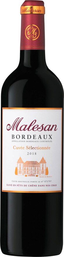 Bordeaux AOP - Supermarchés Match à Maubeuge Bordeaux AOP en promo chez Supermarchés Match Maubeuge à 5,97 €