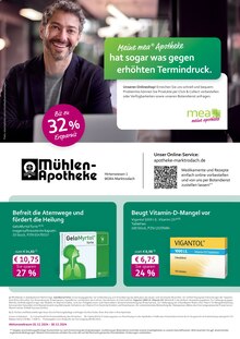 mea - meine apotheke Prospekt Unsere November-Angebote mit  Seiten in Marktrodach und Umgebung