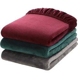 Plüsch-Spannbettlaken