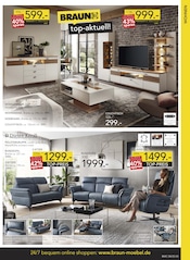 Couchtisch im BRAUN Möbel-Center Prospekt in Filderstadt Aktueller BRAUN Möbel-Center Prospekt mit Couchtisch, "Gröööößter Sale des Jahres!", Seite 3