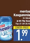 Kaugummis von Mentos im aktuellen EDEKA Prospekt für 1,99 €