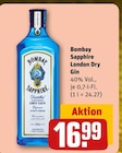 Sapphire London Dry Gin im Angebot bei REWE in Langenfeld Sapphire London Dry Gin Angebote bei REWE Langenfeld für 16,99 €