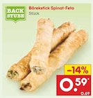 Börekstick Spinat-Feta im Netto Marken-Discount Prospekt Börekstick Spinat-Feta von Backstube im aktuellen Netto Marken-Discount Prospekt für 0,59 €