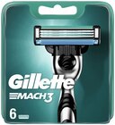 Mach 3 Rasierklingen im Angebot bei REWE in Weimar Mach 3 Rasierklingen Angebote von Gillette bei REWE Weimar für 10,99 €