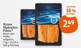 Makrelen-Filets von Krone im aktuellen tegut Prospekt für 2,49 €