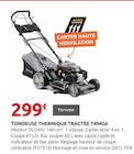 Tondeuse thermique tractée - TEMVER - Rural Master à Le Mans Tondeuse thermique tractée - TEMVER en promo chez Rural Master Le Mans à 299,00 €