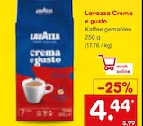 Crema e gusto von Lavazza im aktuellen Netto Marken-Discount Prospekt für 4,44 €
