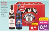 Weißbier Hell im Angebot bei Netto Marken-Discount in Chemnitz Weißbier Hell Angebote von Erdinger bei Netto Marken-Discount Chemnitz für 8,44 €