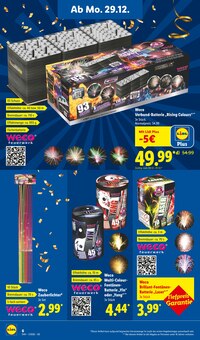 Raketen Angebot im Lidl Prospekt, gültig von 29.12.2025 bis 03.01.2026 Raketen Angebot im aktuellen Lidl Prospekt auf Seite 6