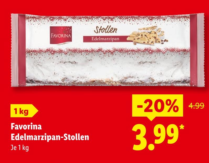 Edelmarzipan-Stollen