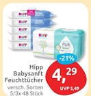 Babysanft Feuchttücher von Hipp für 4,29 € bei budni im Angebot Babysanft Feuchttücher von Hipp im aktuellen budni Prospekt
