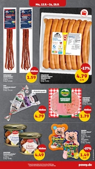 Wurst im Penny Prospekt "Wer günstig will, muss Penny." mit 41 Seiten (Leverkusen)