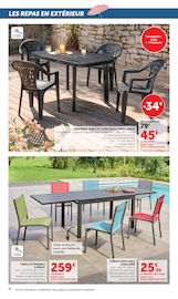 Promos Chaise dans le catalogue "LES PRIX BAS de l'été" de Hyper U Chaise en promo dans le catalogue Hyper U à la page 4