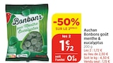 Promo Bonbons goût menthe & eucalyptus à 1,72 € dans le catalogue Bi1 à Rouvray