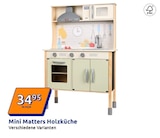 Mini Matters Holzküche Angebote bei Action Herford für 34,95 €