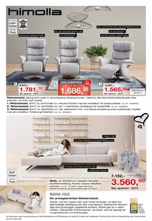 Relaxsessel im Möbel Inhofer Prospekt "Urlaub bei Möbel Inhofer" mit 20 Seiten (München)