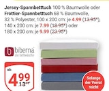 GLOBUS - Jersey-Spannbetttuch Angebot im Prospekt Jersey-Spannbetttuch bei GLOBUS im Prospekt "" für 4,99 €
