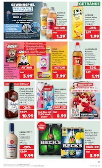 Whiskey im aktuellen Kaufland Prospekt (Hamburg) Whiskey im Kaufland Prospekt "Aktuelle Angebote" mit 53 Seiten (Hamburg)
