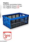 GLOBUS Roggentin - Klappbox Angebot im Prospekt Klappbox bei GLOBUS im Roggentin Prospekt für 3,99 €