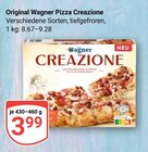 Aktuelle Pizza Angebote bei GLOBUS in Erfurt Aktuelles Original Wagner Pizza Creazione Angebot bei GLOBUS in Erfurt ab 3,99 €